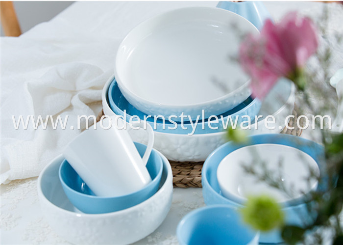 Porcelain Sakura Tableware Set